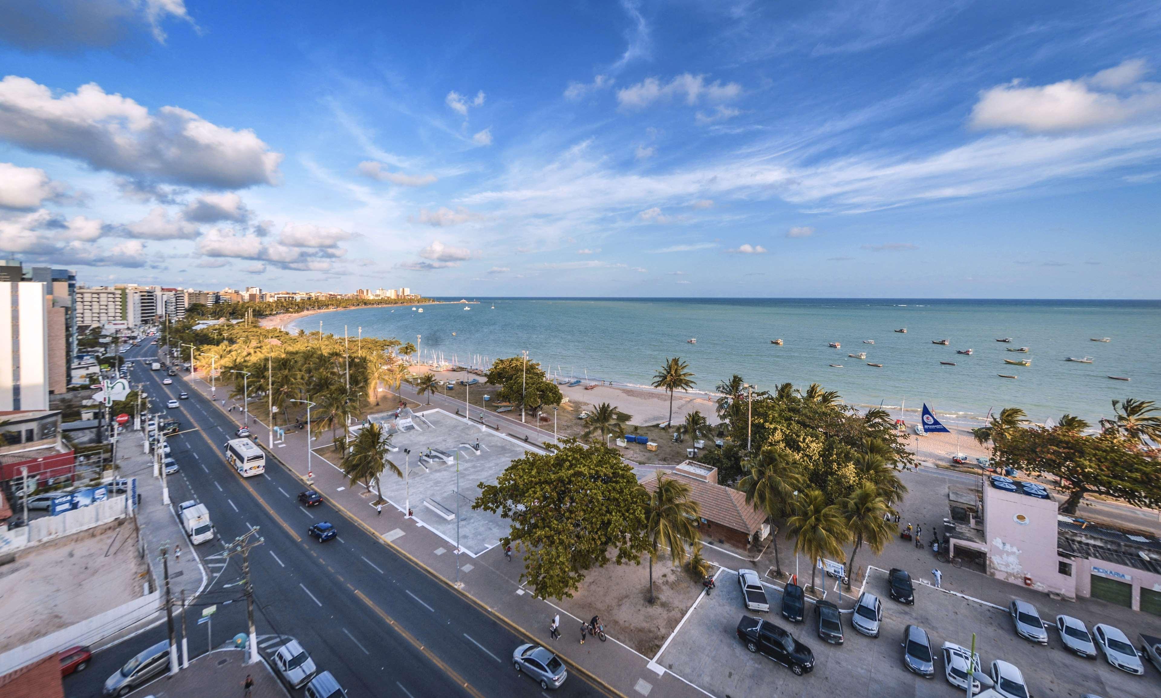 Best Western Premier Maceio 외부 사진 Aerial view of the bay